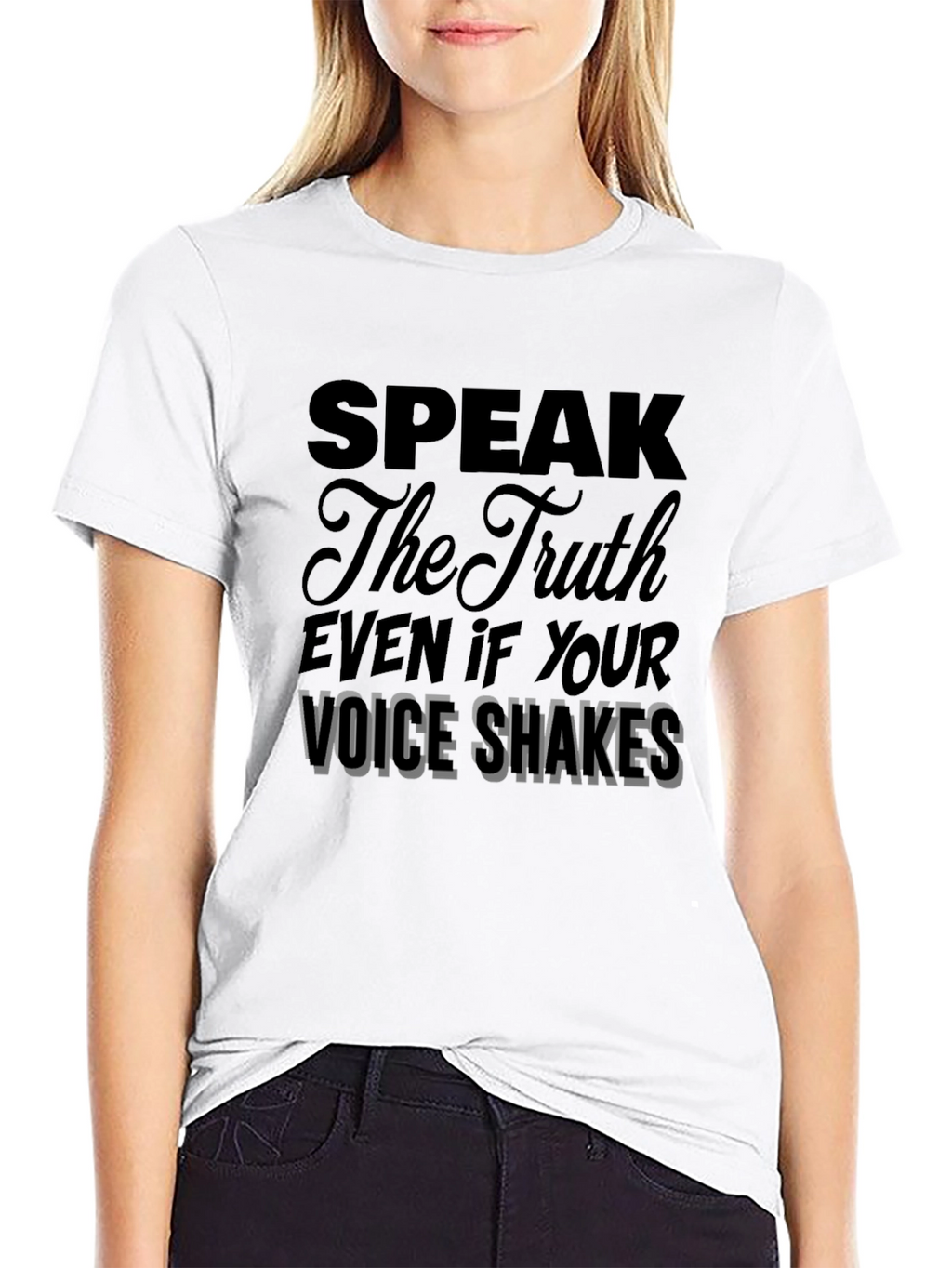Speak The Truth Graphic T-Shirt