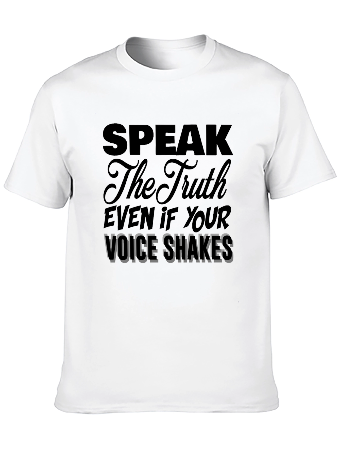Speak The Truth Graphic T-Shirt