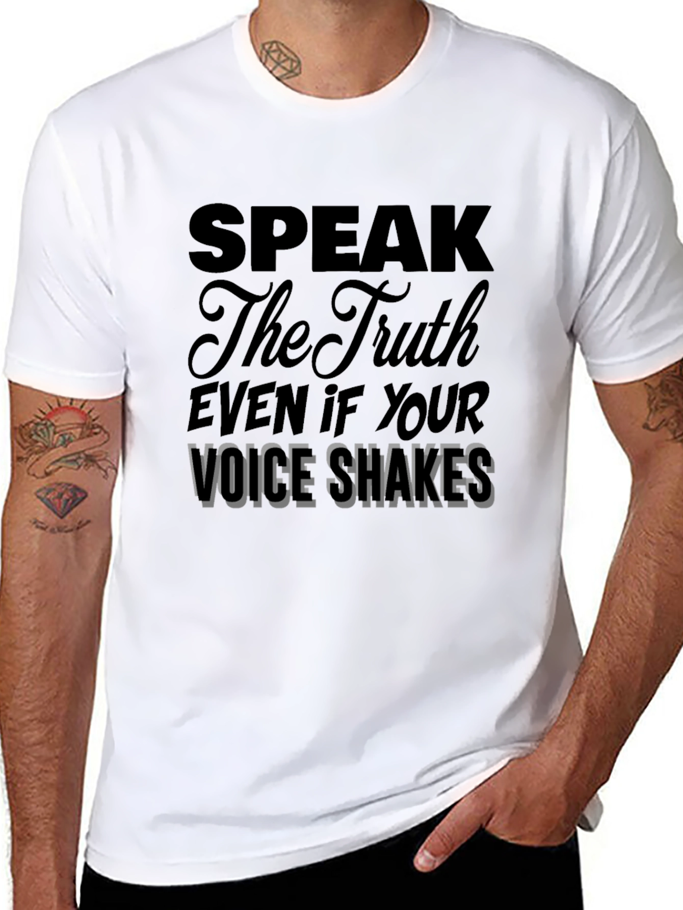 Speak The Truth Graphic T-Shirt