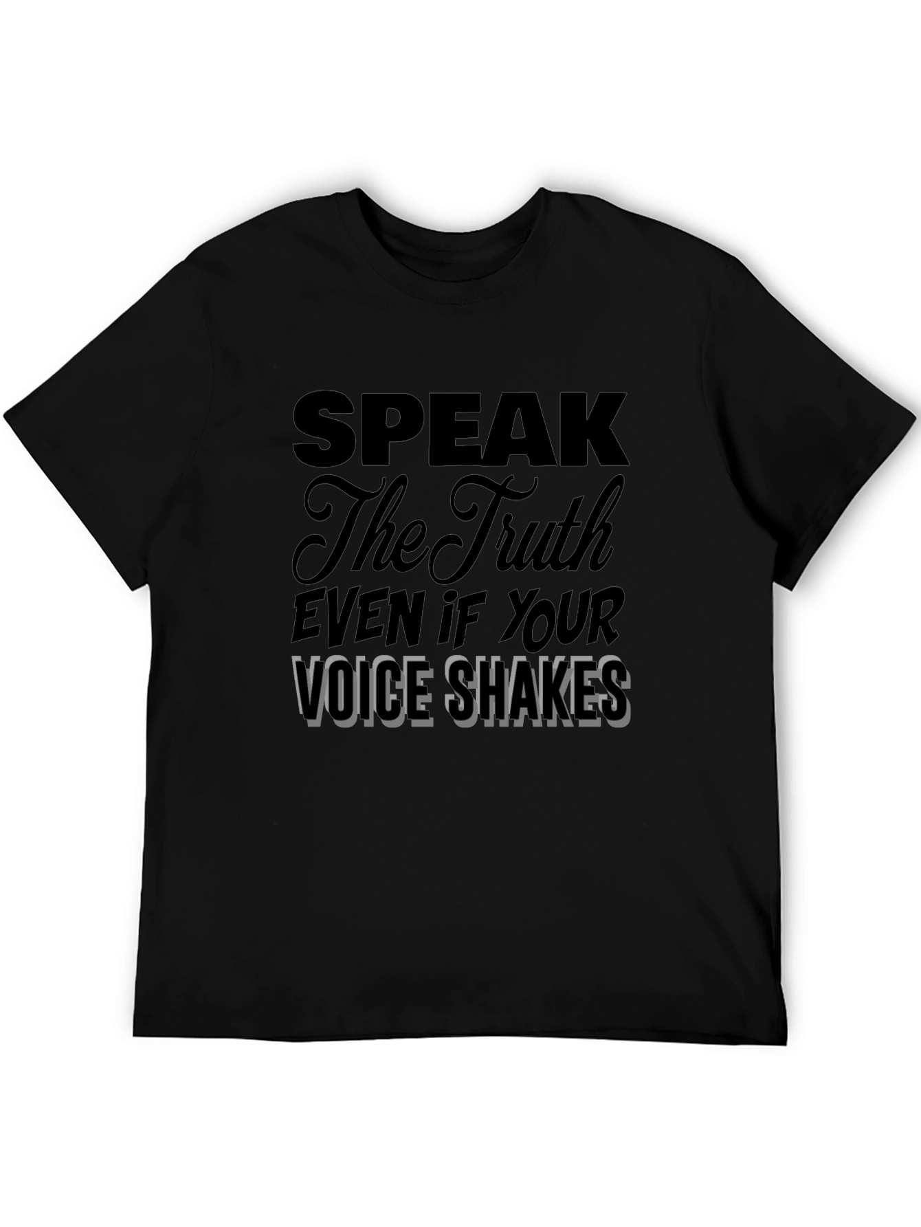 Speak The Truth Graphic T-Shirt