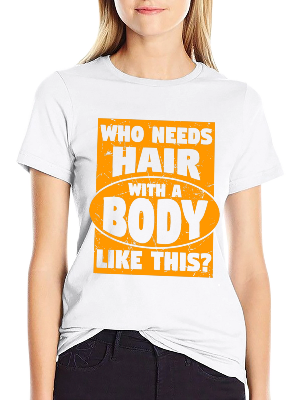 Funny Bald Man T-Shirt - Who Needs Hair?