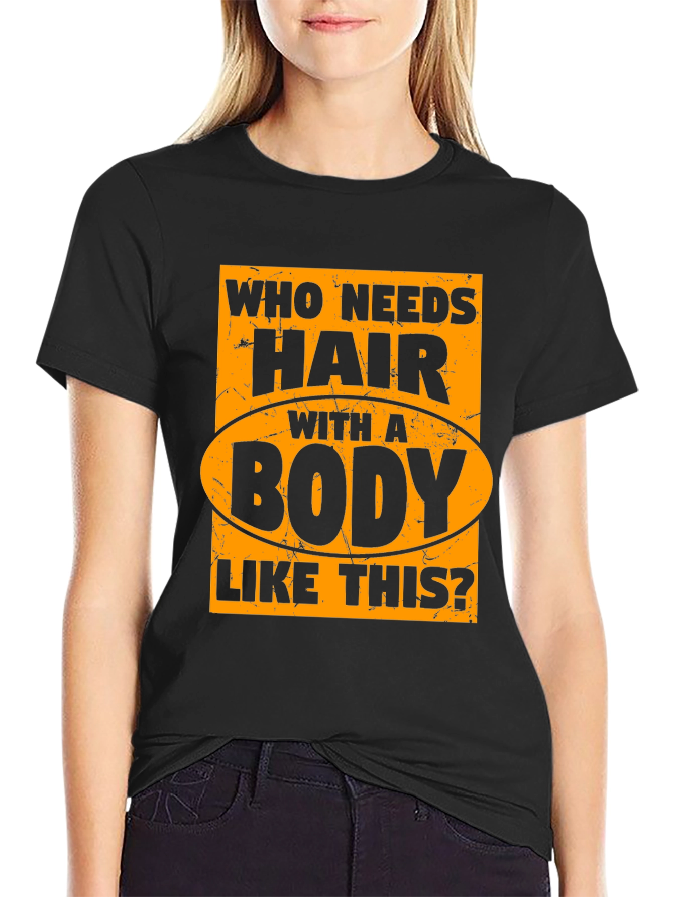 Funny Bald Man T-Shirt - Who Needs Hair?
