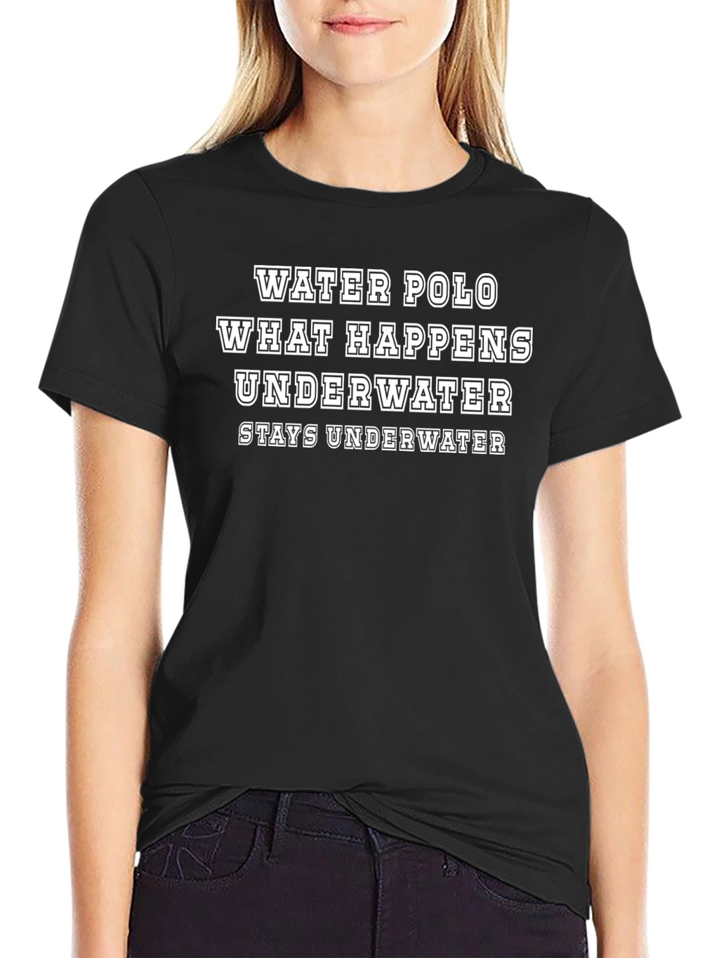 Water Polo Underwater Funny T-Shirt