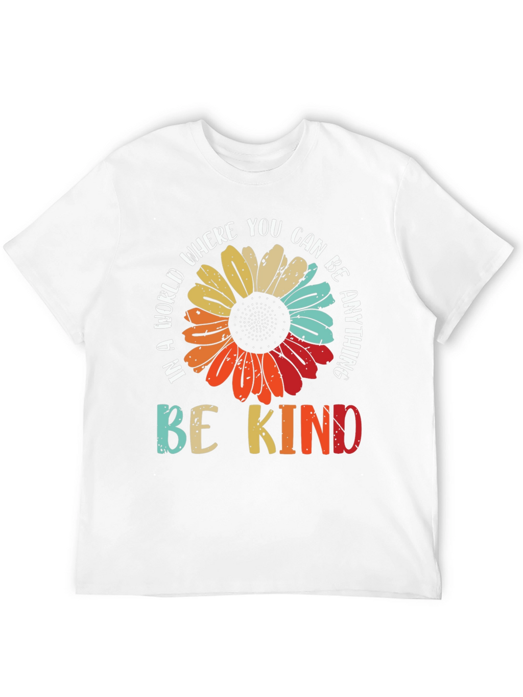 Be Kind T-Shirt - Floral Graphic Tee