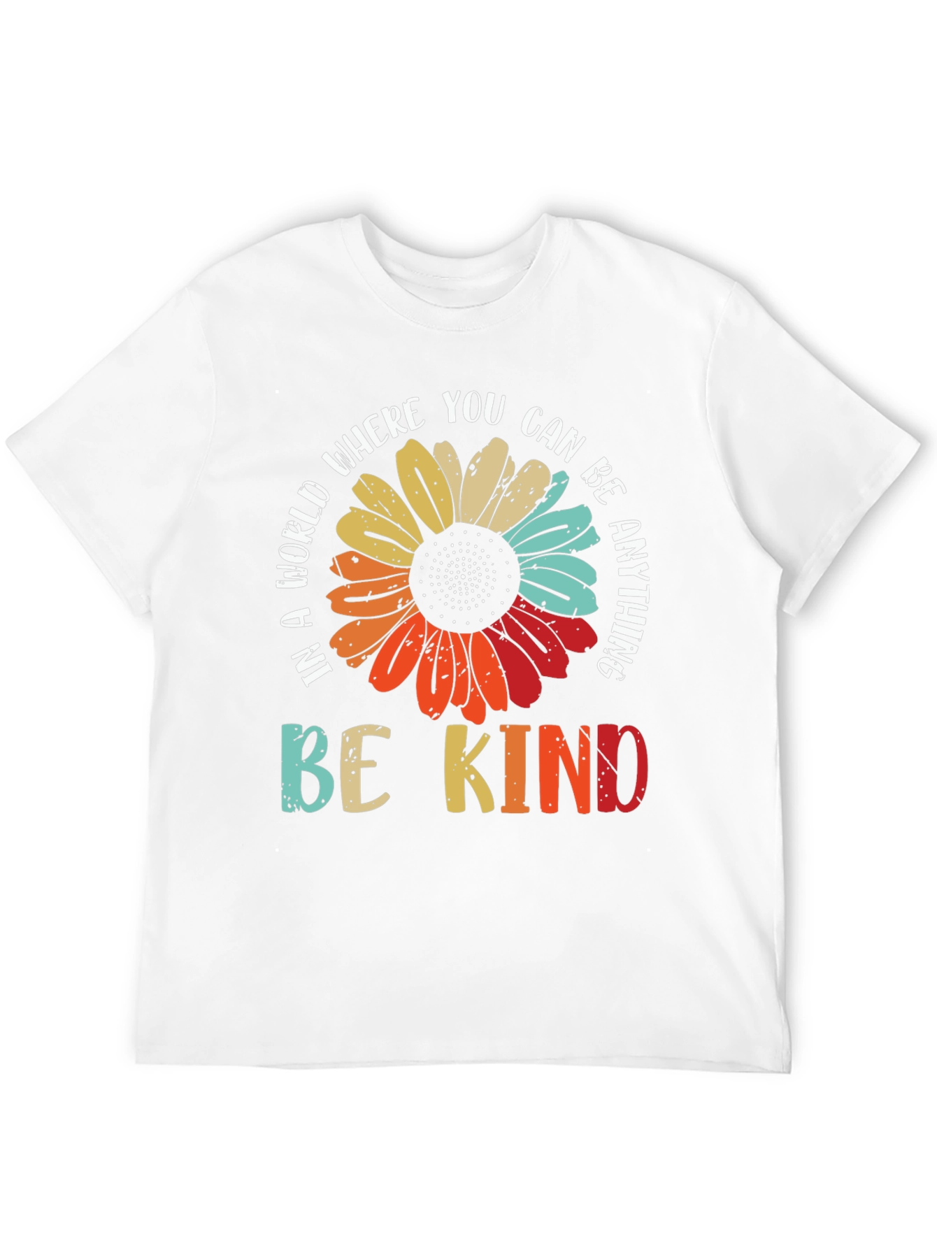 Be Kind T-Shirt - Floral Graphic Tee