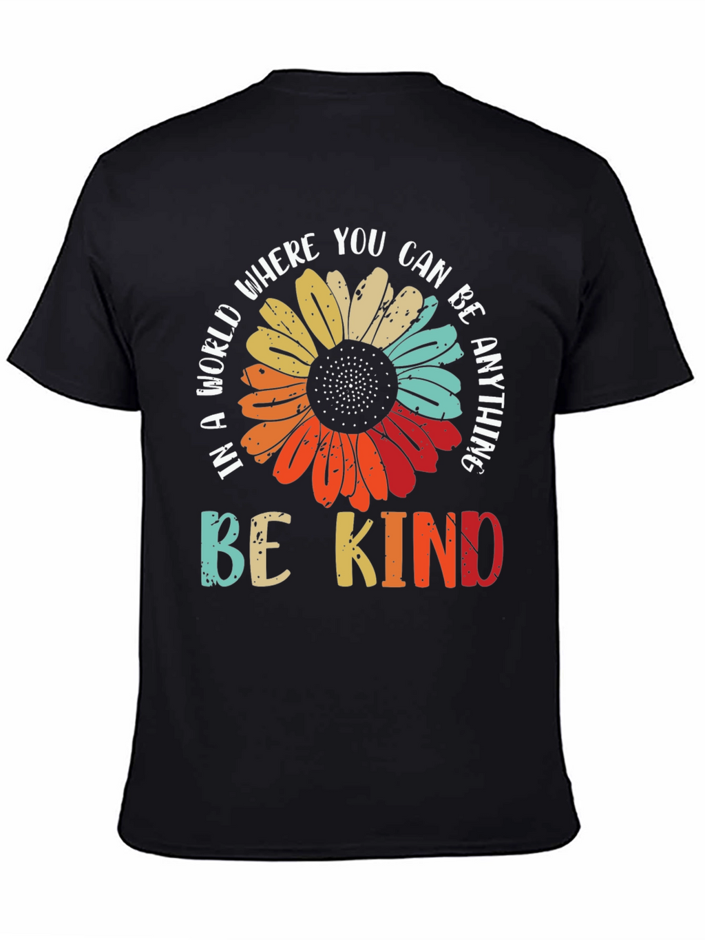 Be Kind T-Shirt - Floral Graphic Tee