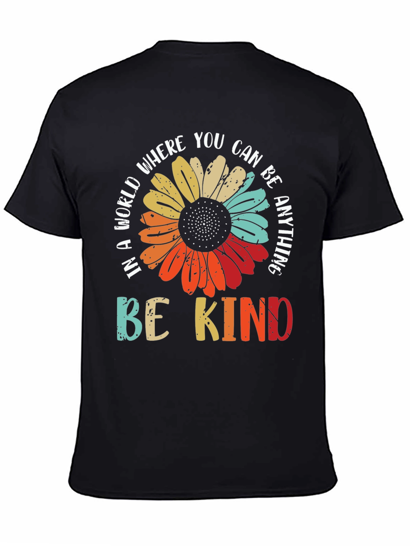 Be Kind T-Shirt - Floral Graphic Tee