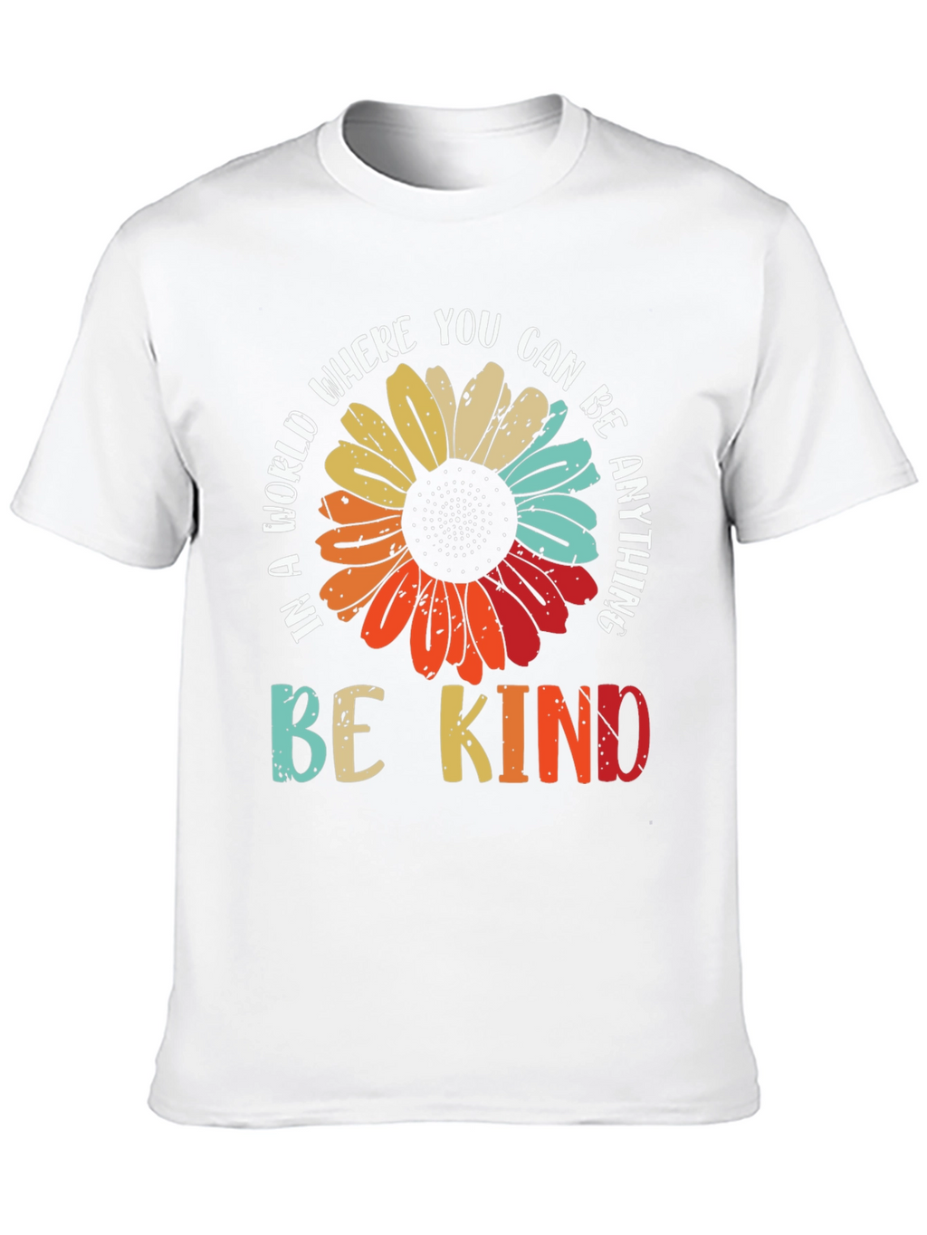 Be Kind T-Shirt - Floral Graphic Tee