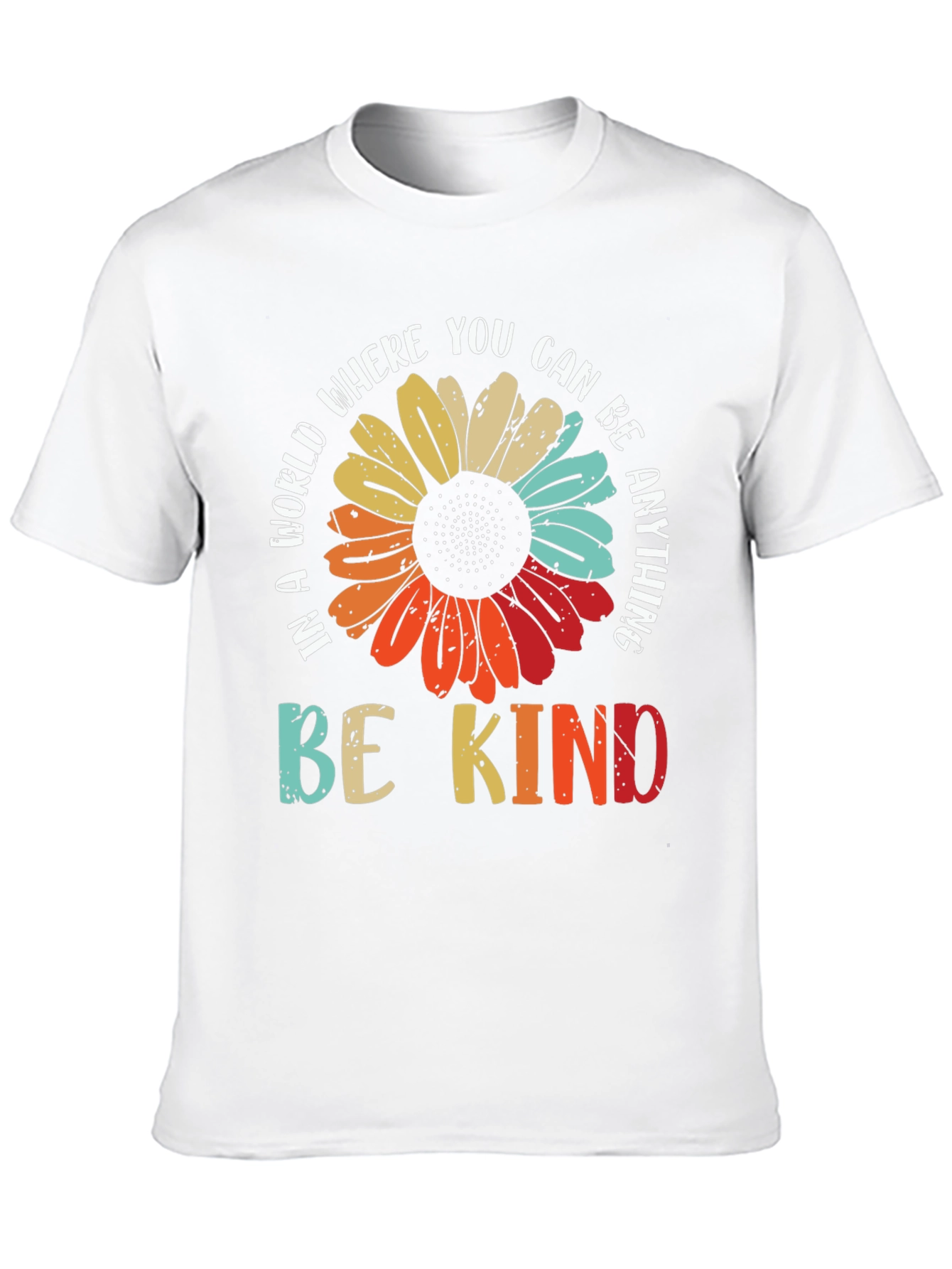 Be Kind T-Shirt - Floral Graphic Tee