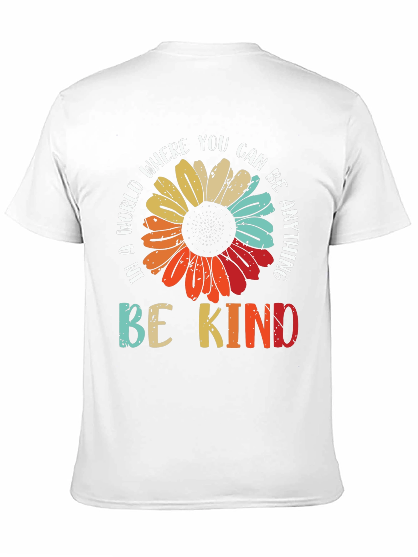Be Kind T-Shirt - Floral Graphic Tee