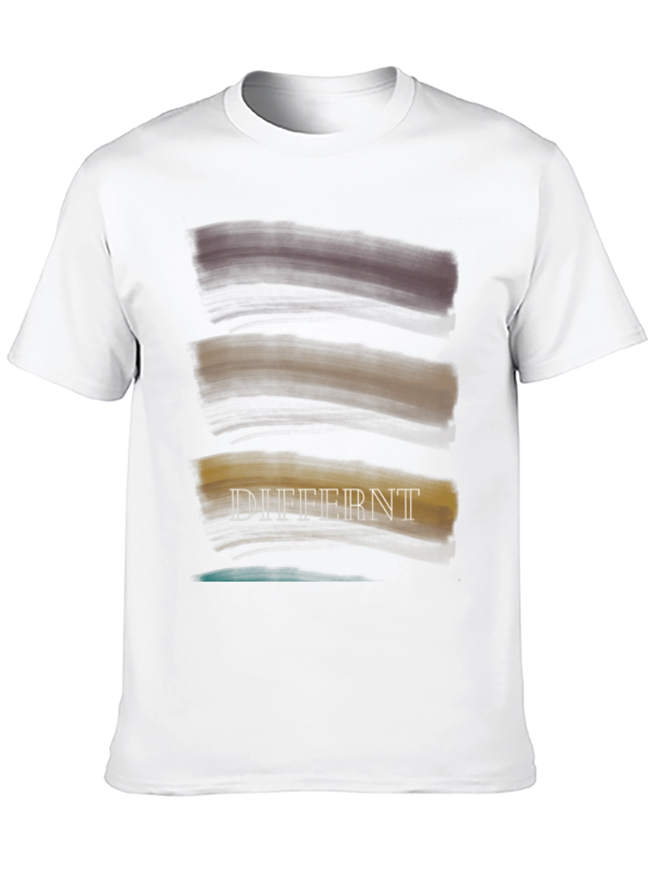 Unique Differnt Brushstroke Graphic T-Shirt