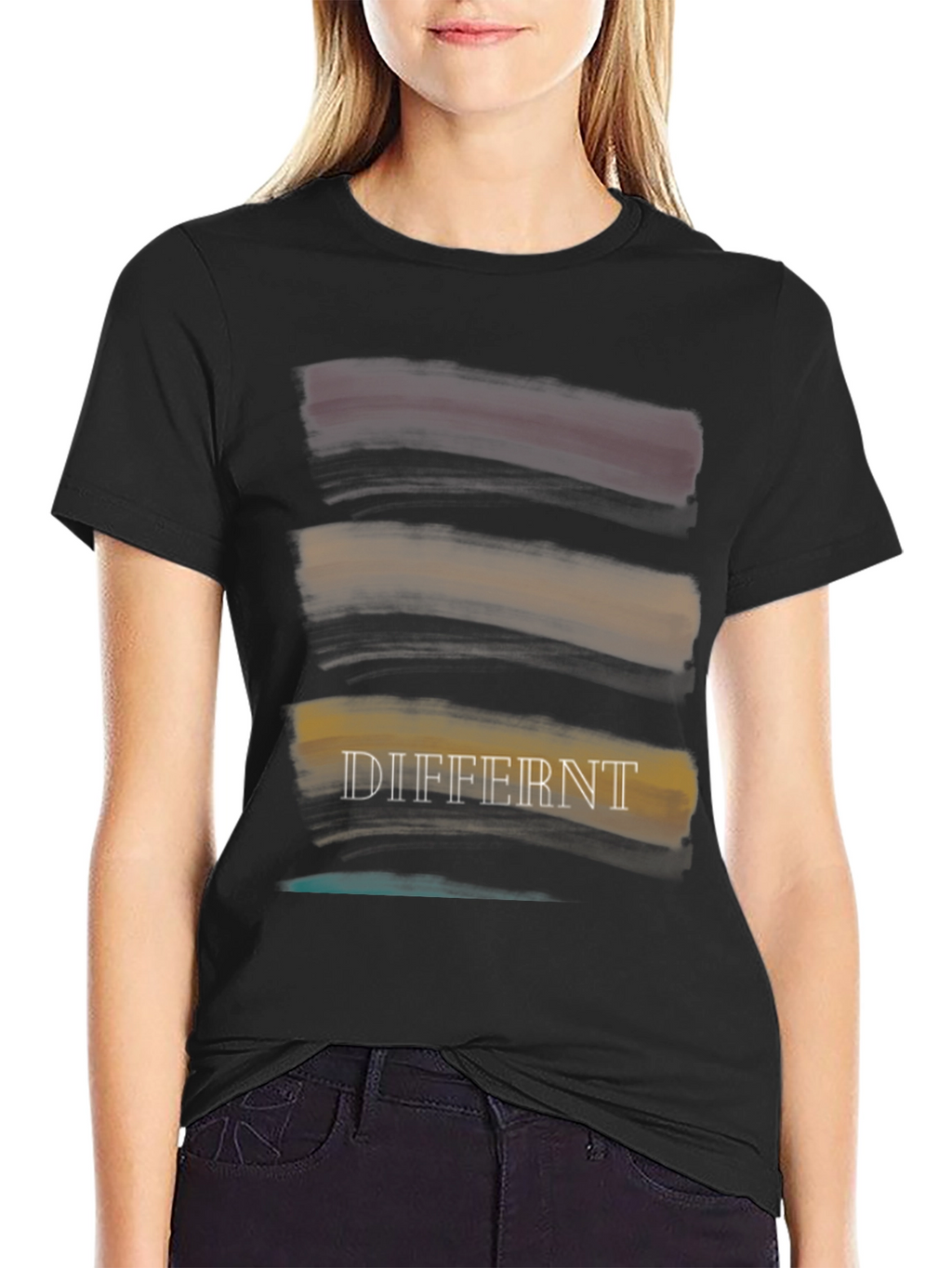 Unique Differnt Brushstroke Graphic T-Shirt