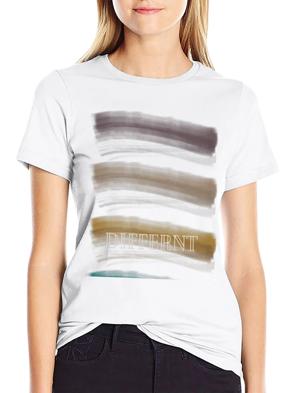 Unique Differnt Brushstroke Graphic T-Shirt