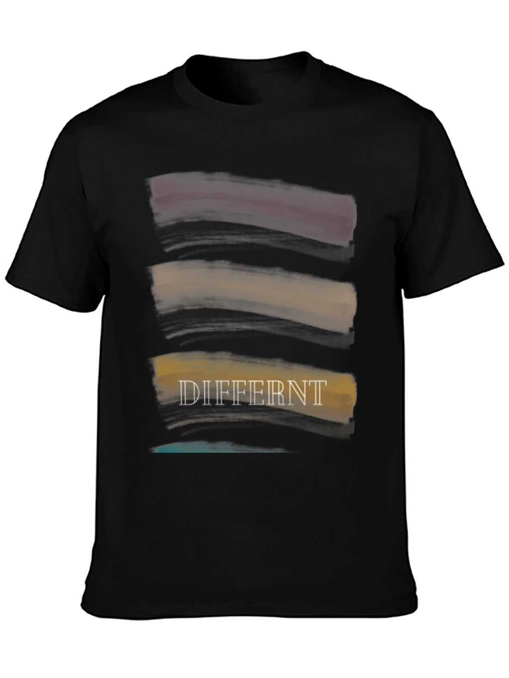 Unique Differnt Brushstroke Graphic T-Shirt