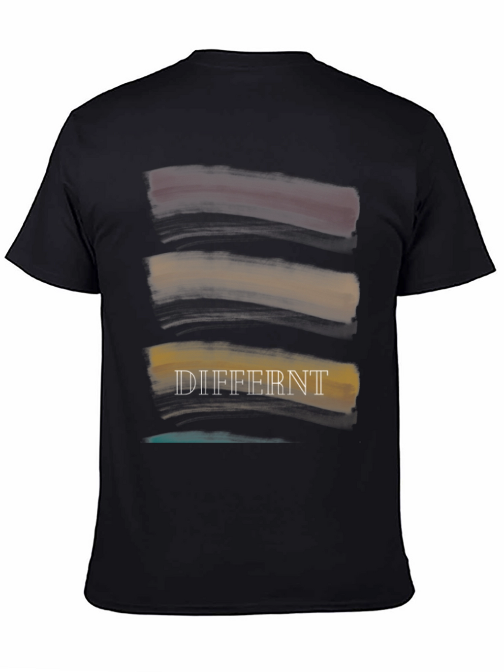 Unique Differnt Brushstroke Graphic T-Shirt