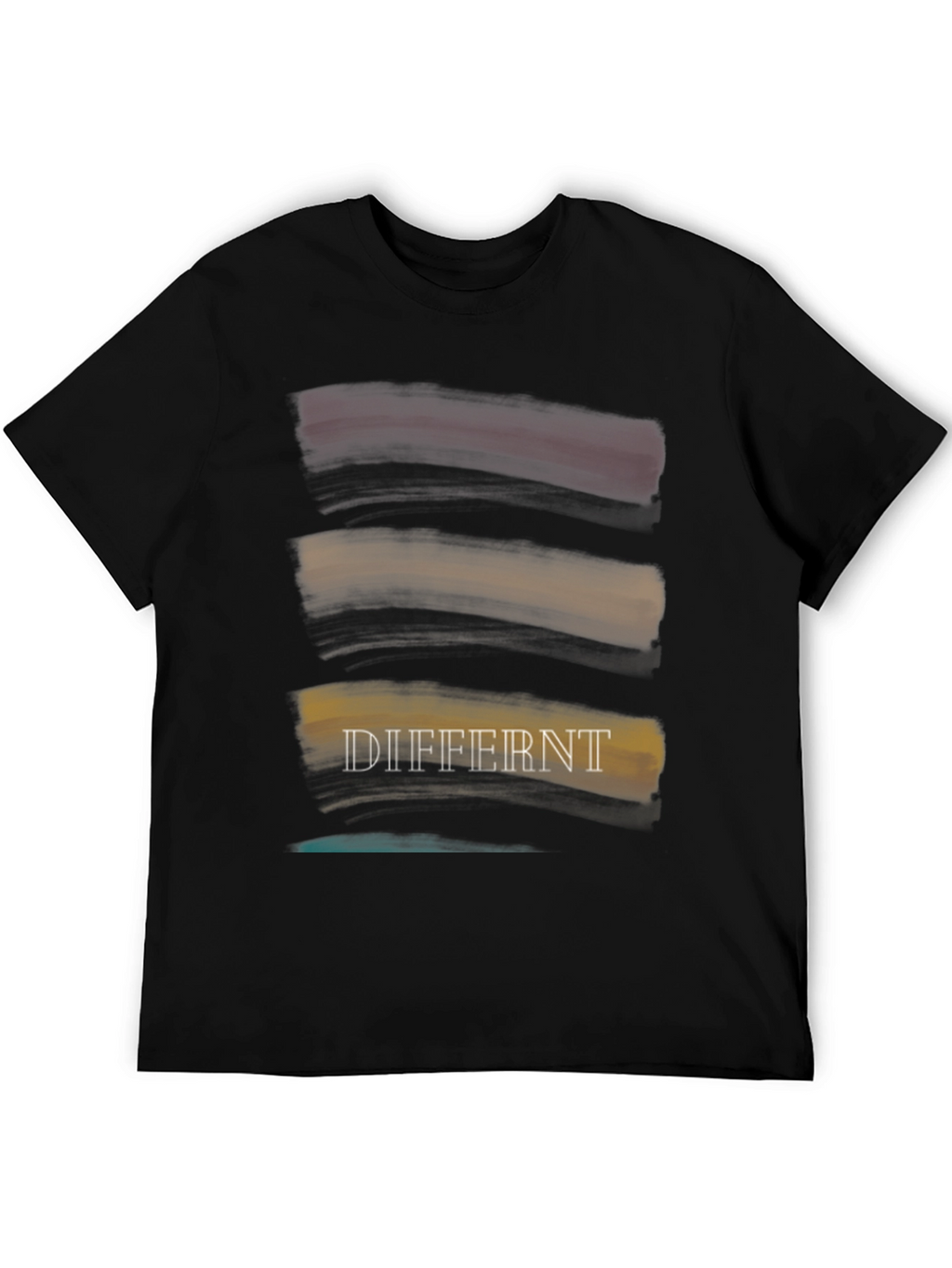 Unique Differnt Brushstroke Graphic T-Shirt
