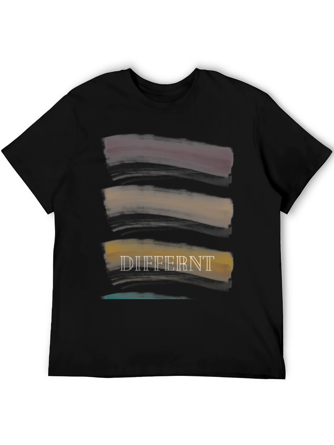 Unique Differnt Brushstroke Graphic T-Shirt