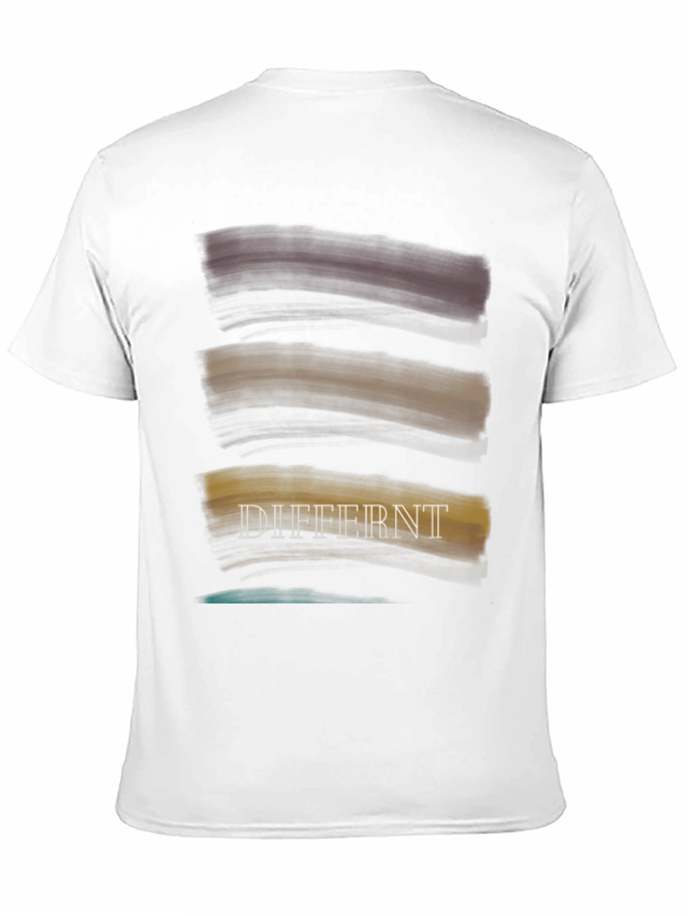 Unique Differnt Brushstroke Graphic T-Shirt