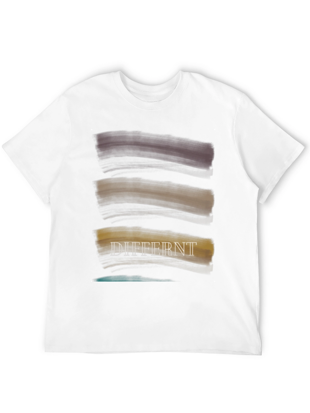 Unique Differnt Brushstroke Graphic T-Shirt