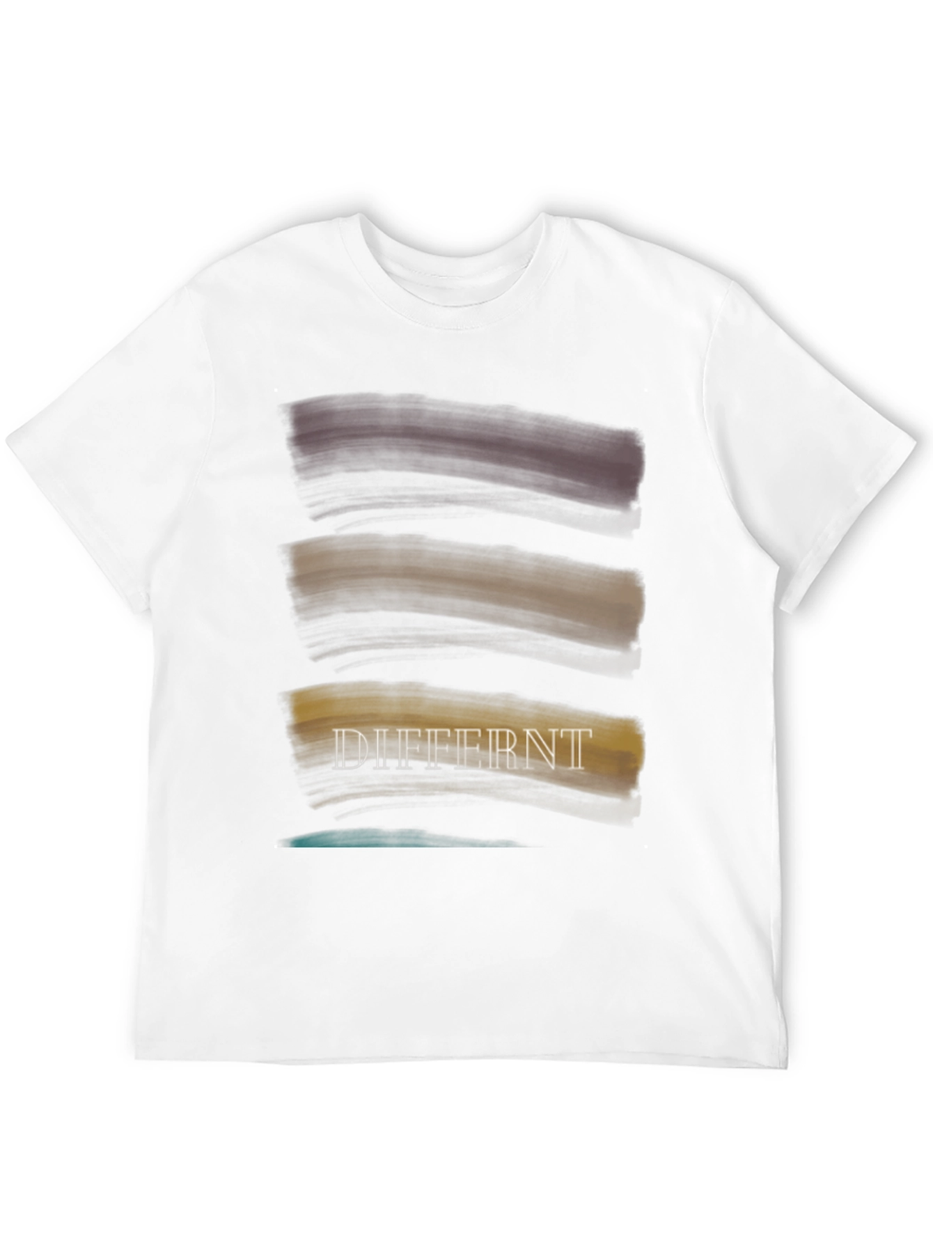 Unique Differnt Brushstroke Graphic T-Shirt