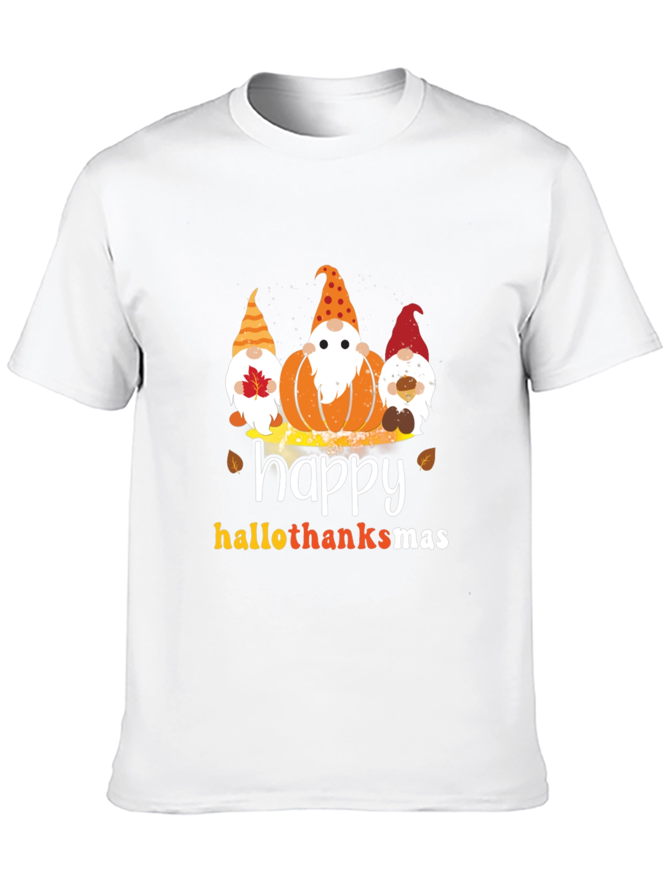 Happy Hallothanksmas Gnome T-Shirt
