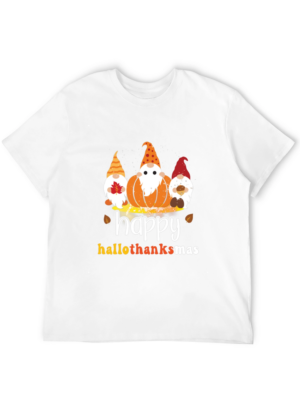 Happy Hallothanksmas Gnome T-Shirt