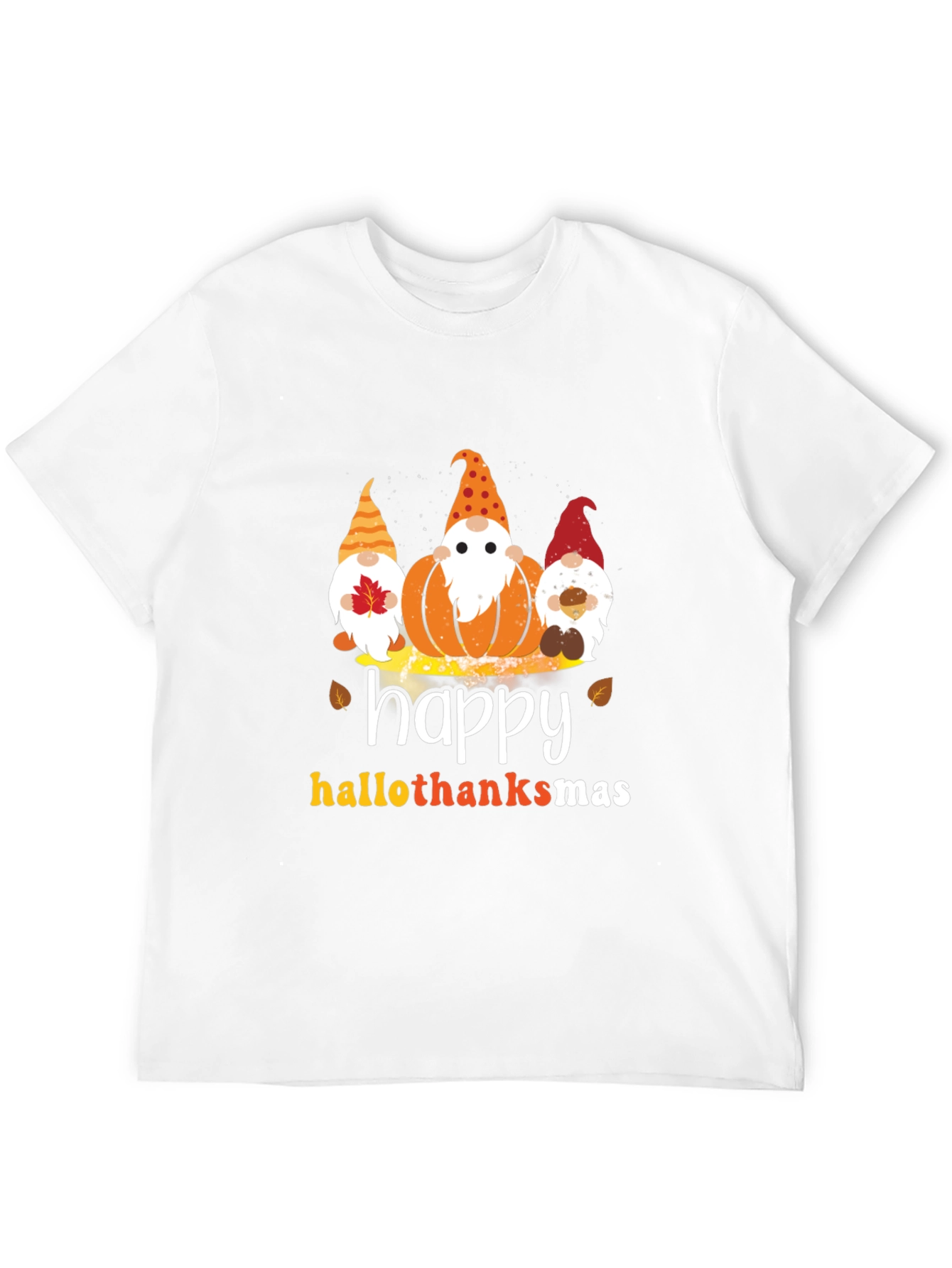 Happy Hallothanksmas Gnome T-Shirt