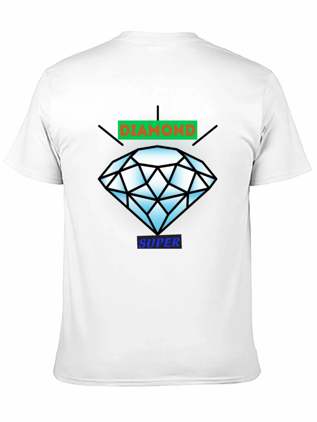 Diamond Super Graphic Tee - Casual Cool