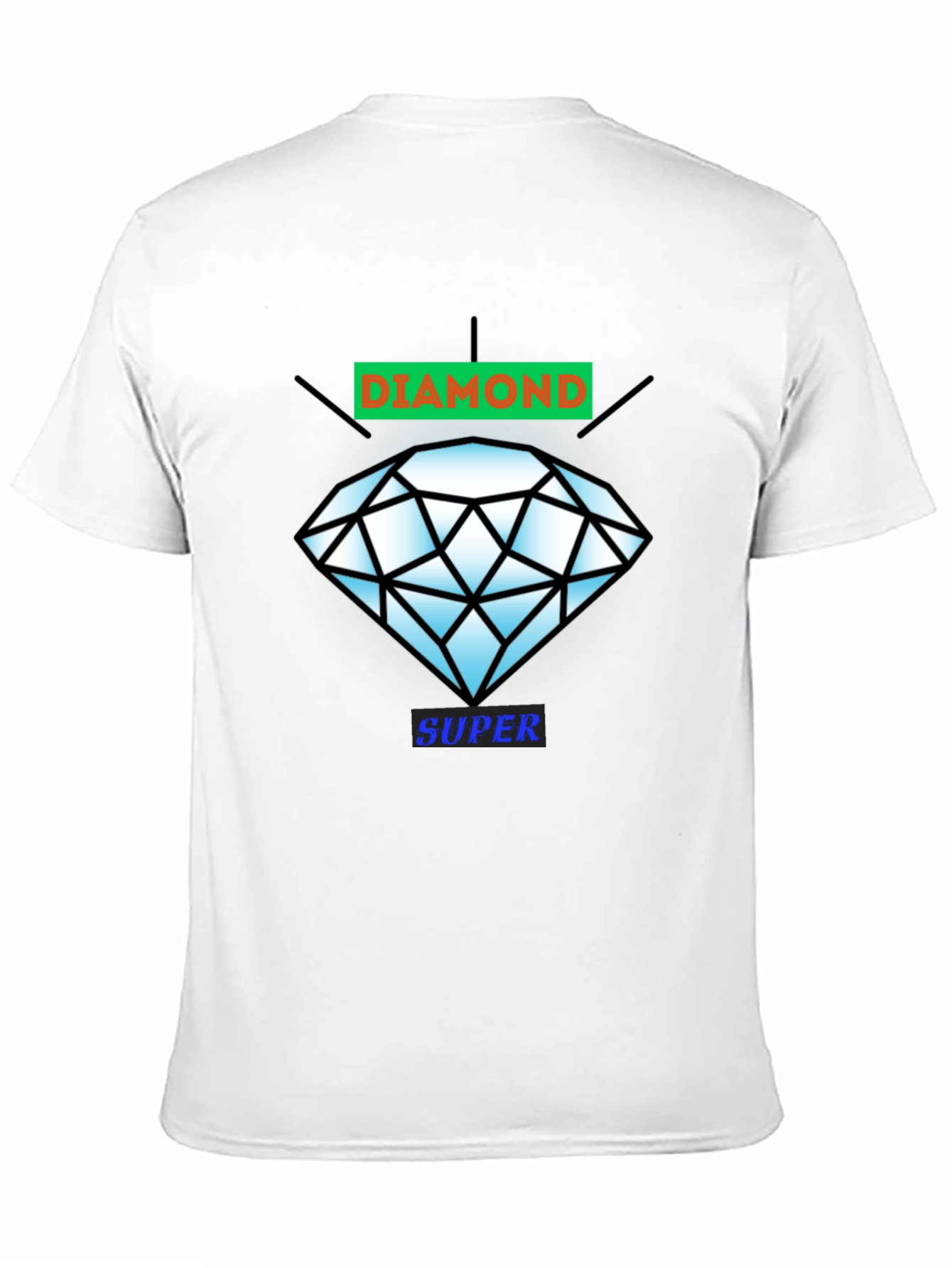 Diamond Super Graphic Tee - Casual Cool