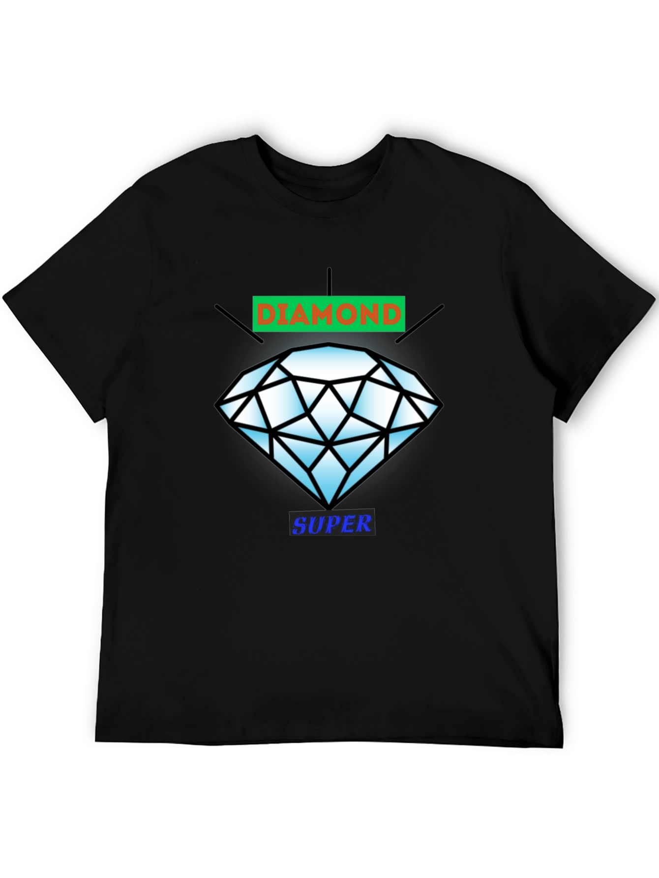 Diamond Super Graphic Tee - Casual Cool