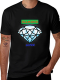 Diamond Super Graphic Tee - Casual Cool