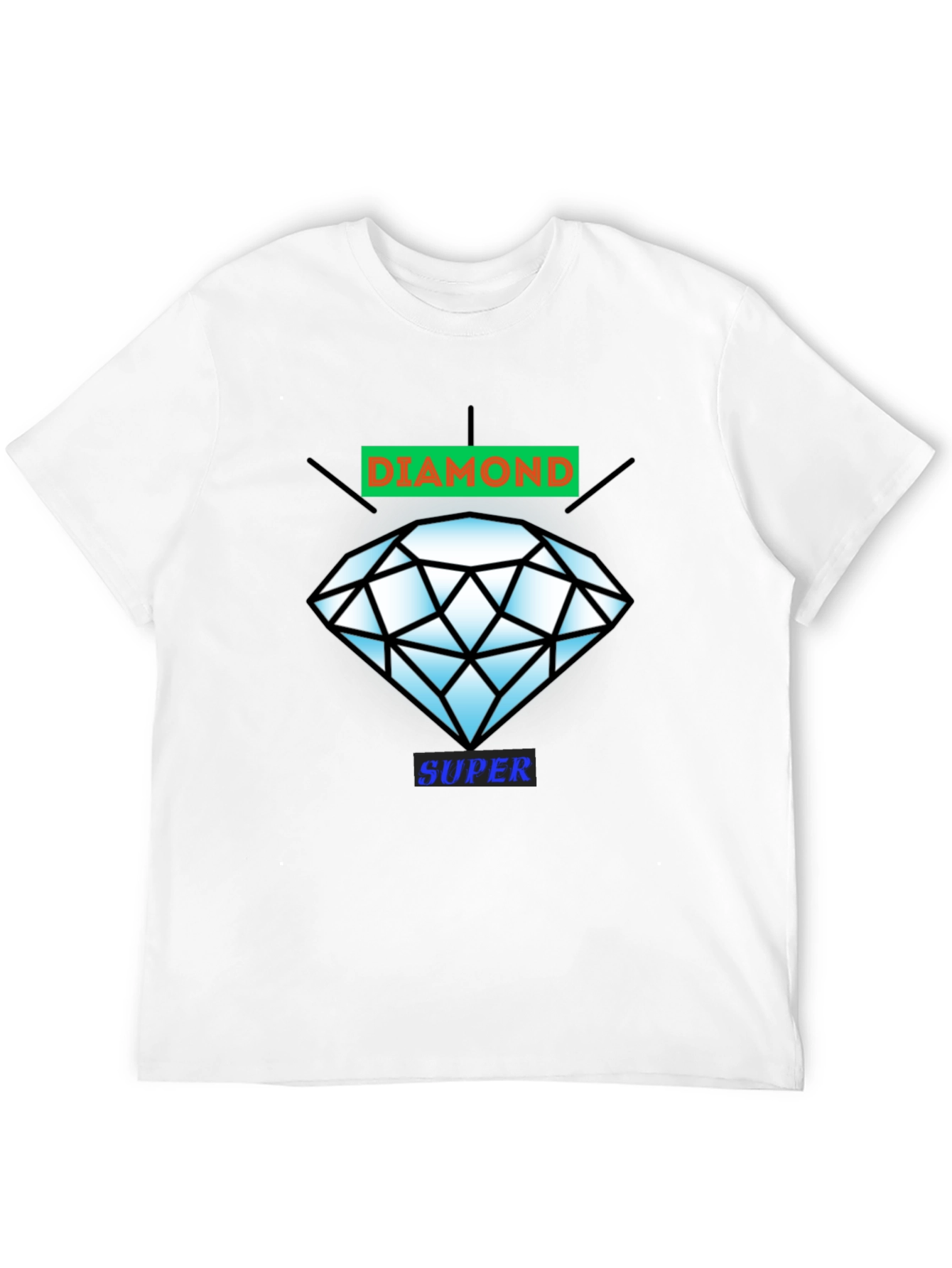 Diamond Super Graphic Tee - Casual Cool