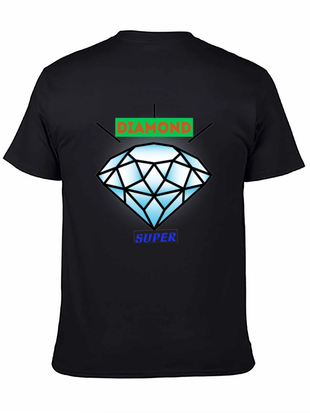 Diamond Super Graphic Tee - Casual Cool