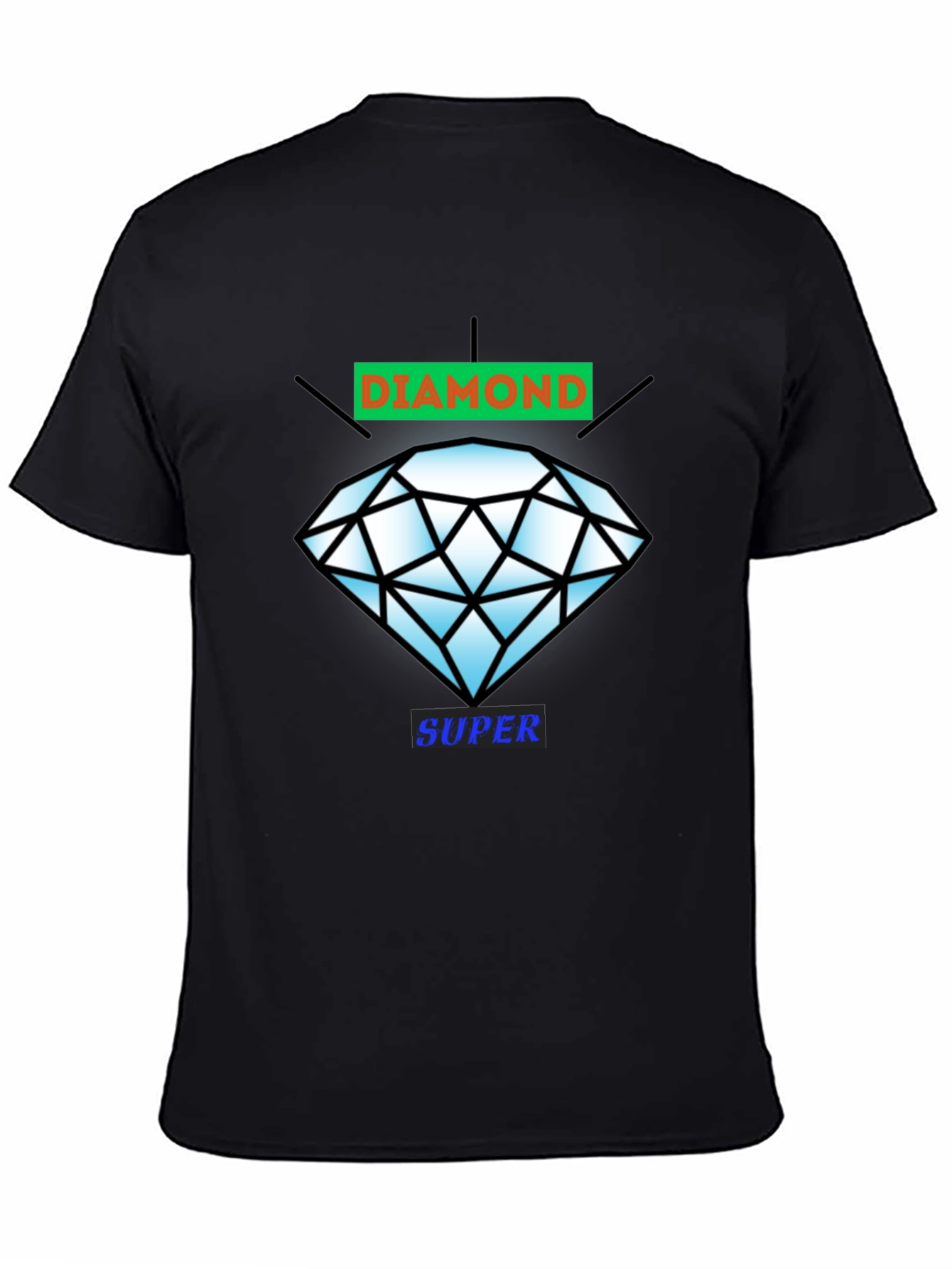 Diamond Super Graphic Tee - Casual Cool