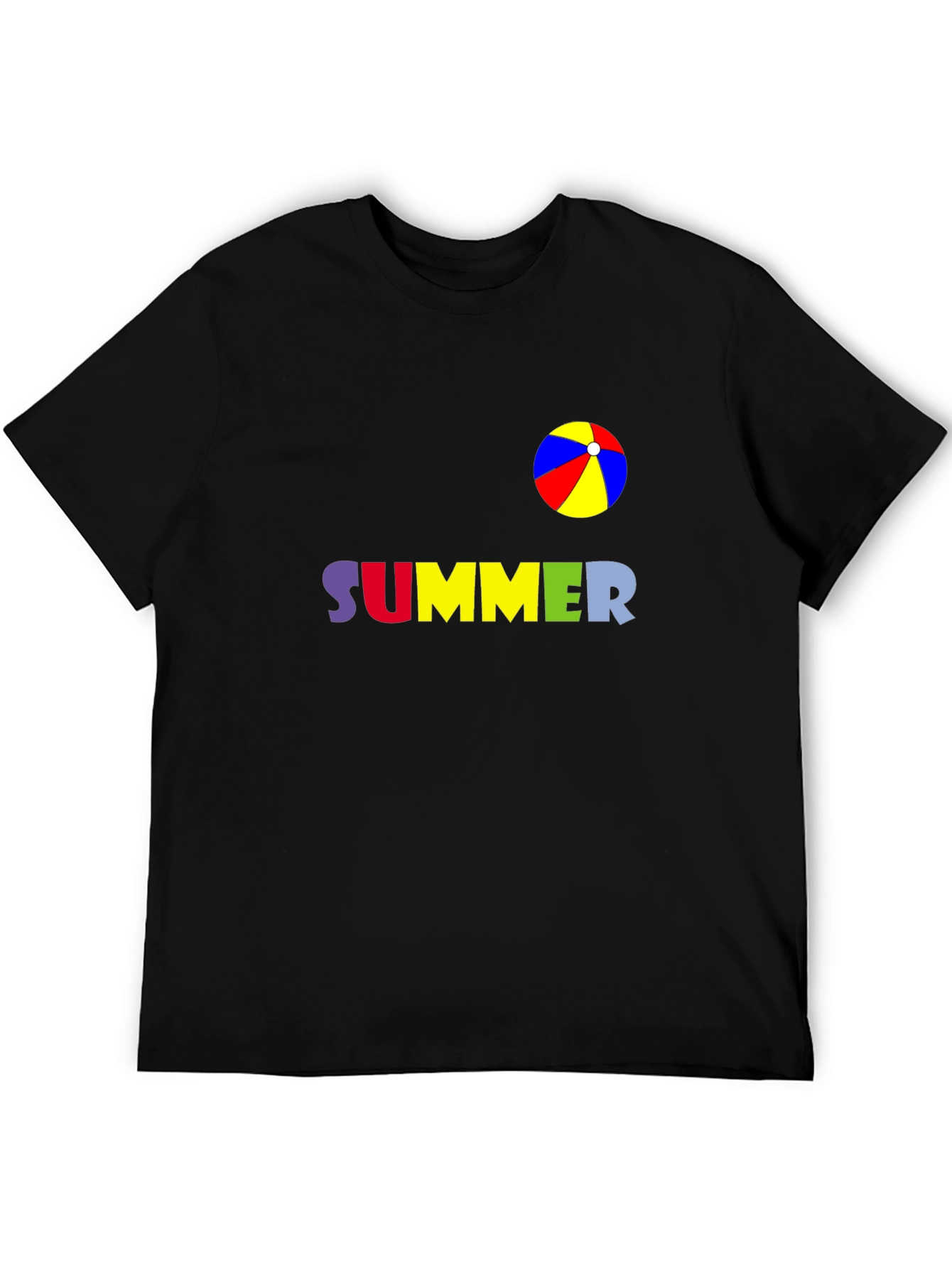 Summer Beach Ball Graphic T-Shirt