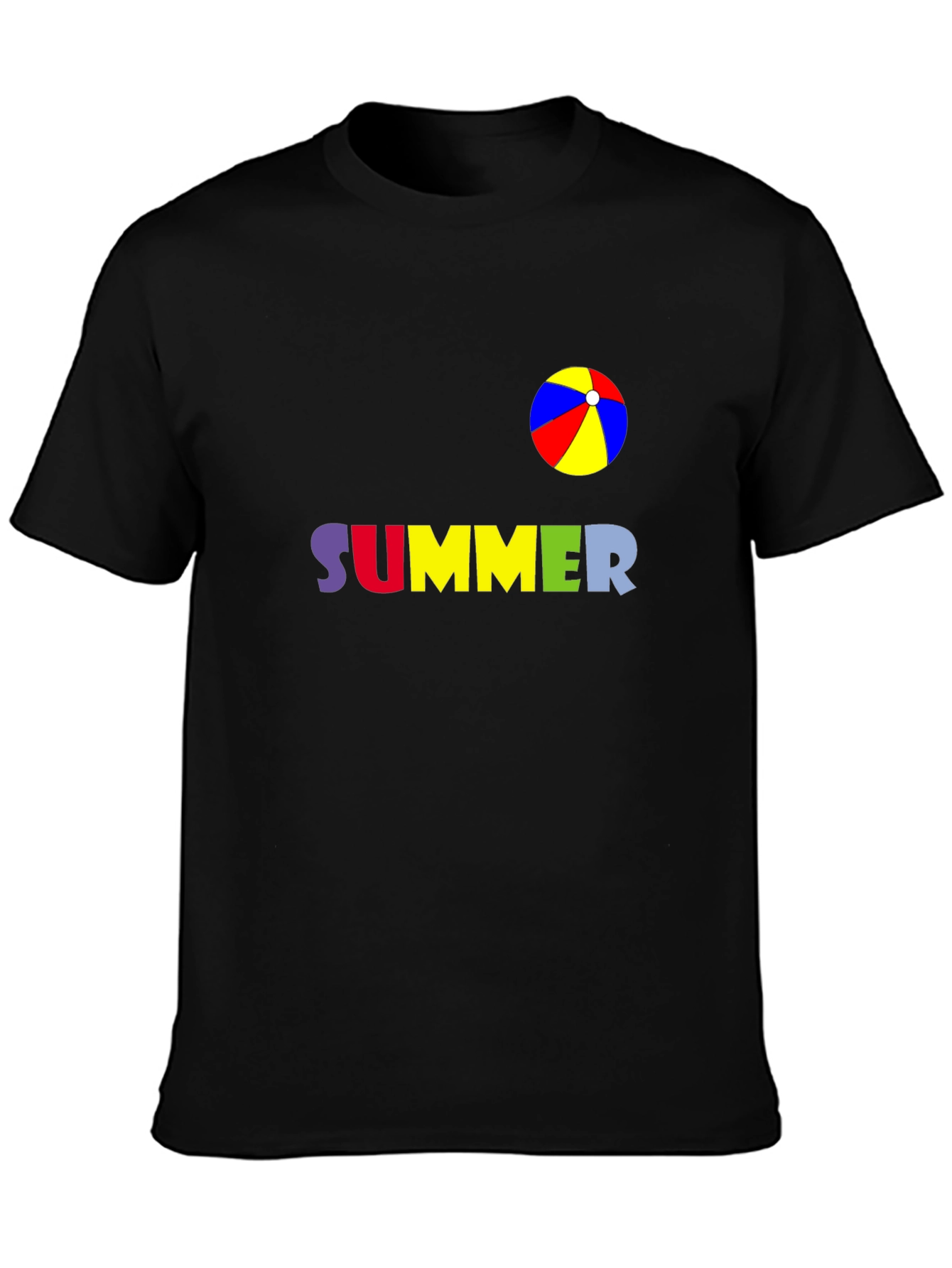 Summer Beach Ball Graphic T-Shirt