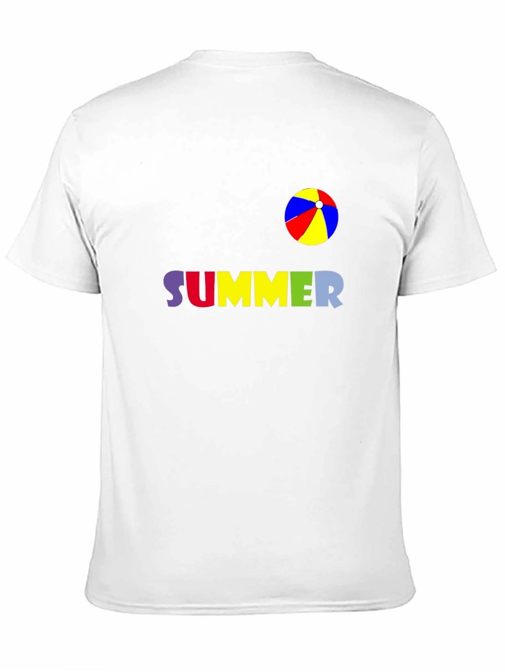 Summer Beach Ball Graphic T-Shirt