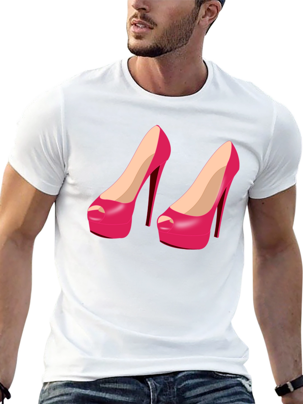 Stiletto Heel Graphic Tee