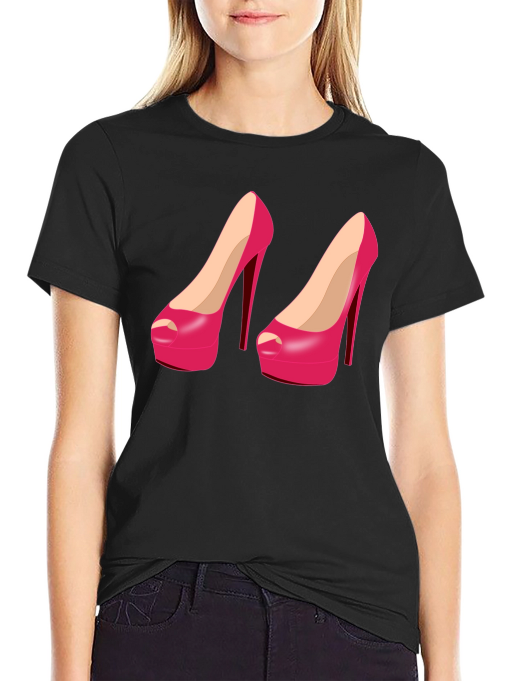 Stiletto Heel Graphic Tee