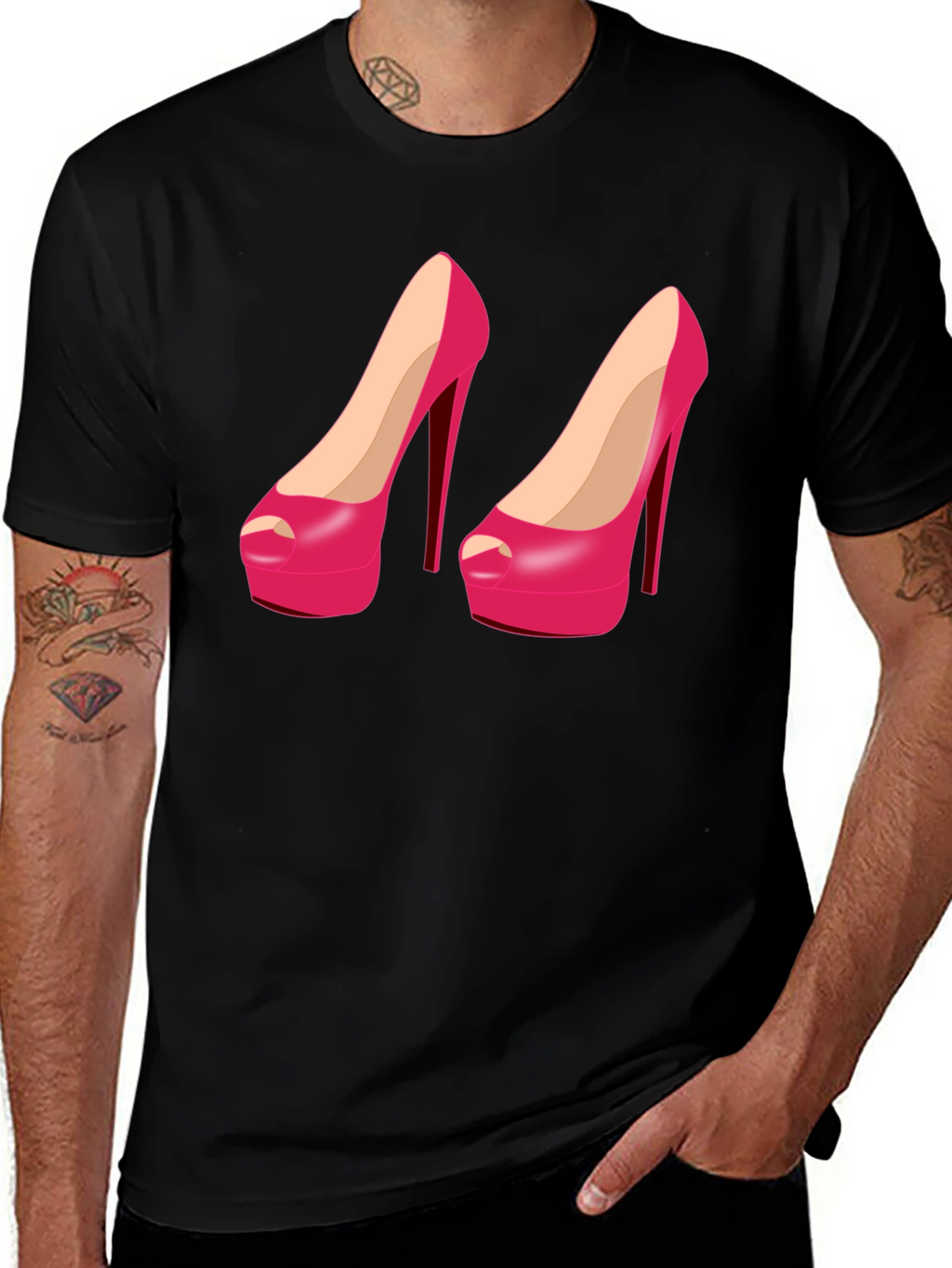 Stiletto Heel Graphic Tee