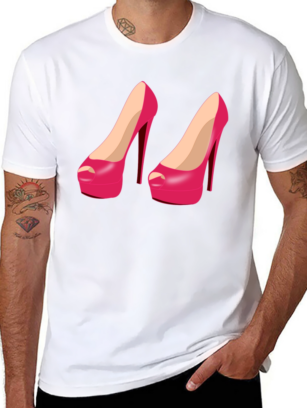 Stiletto Heel Graphic Tee