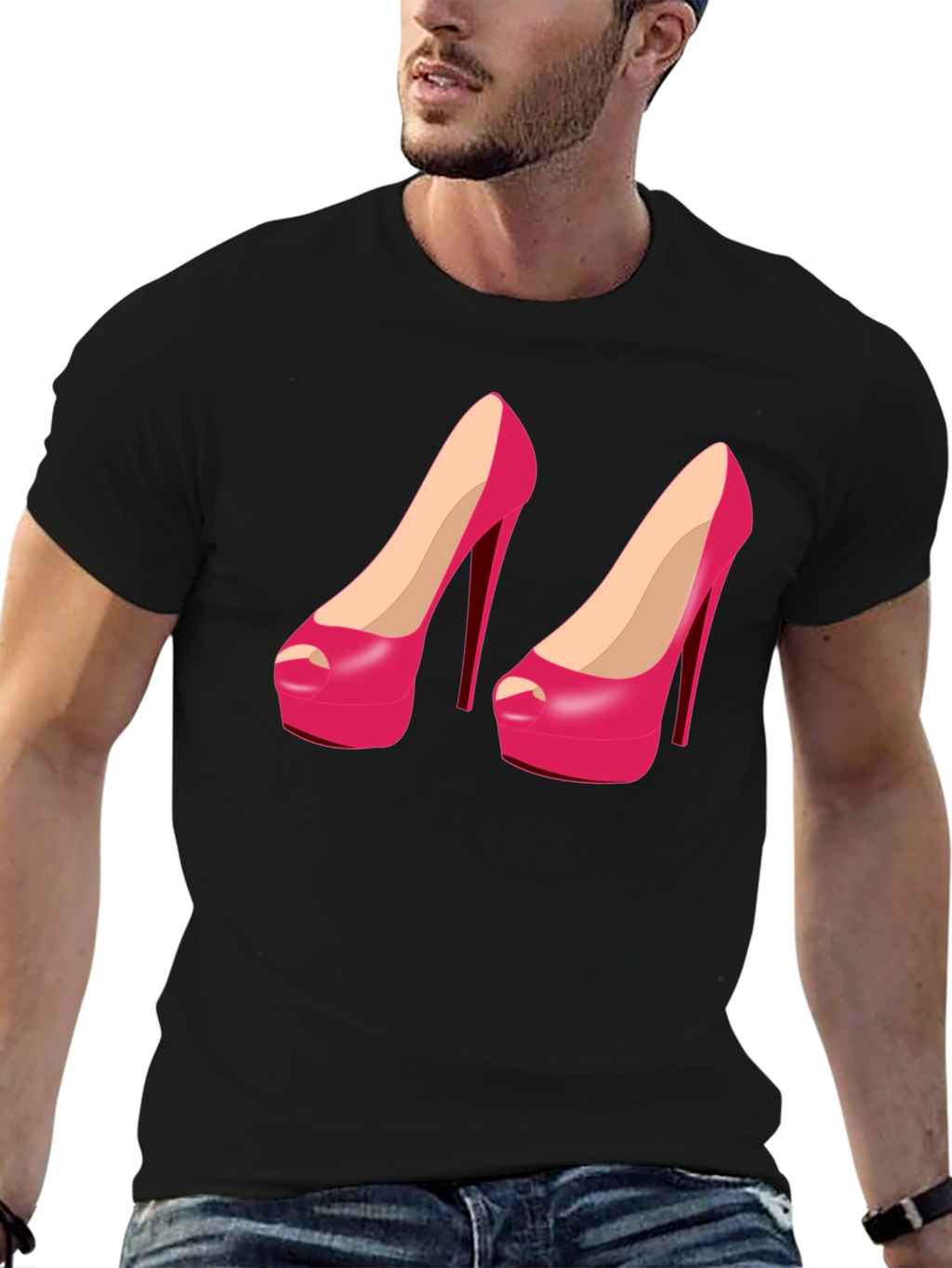Stiletto Heel Graphic Tee