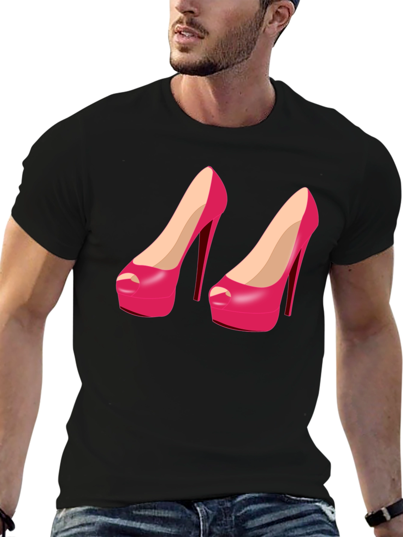 Stiletto Heel Graphic Tee