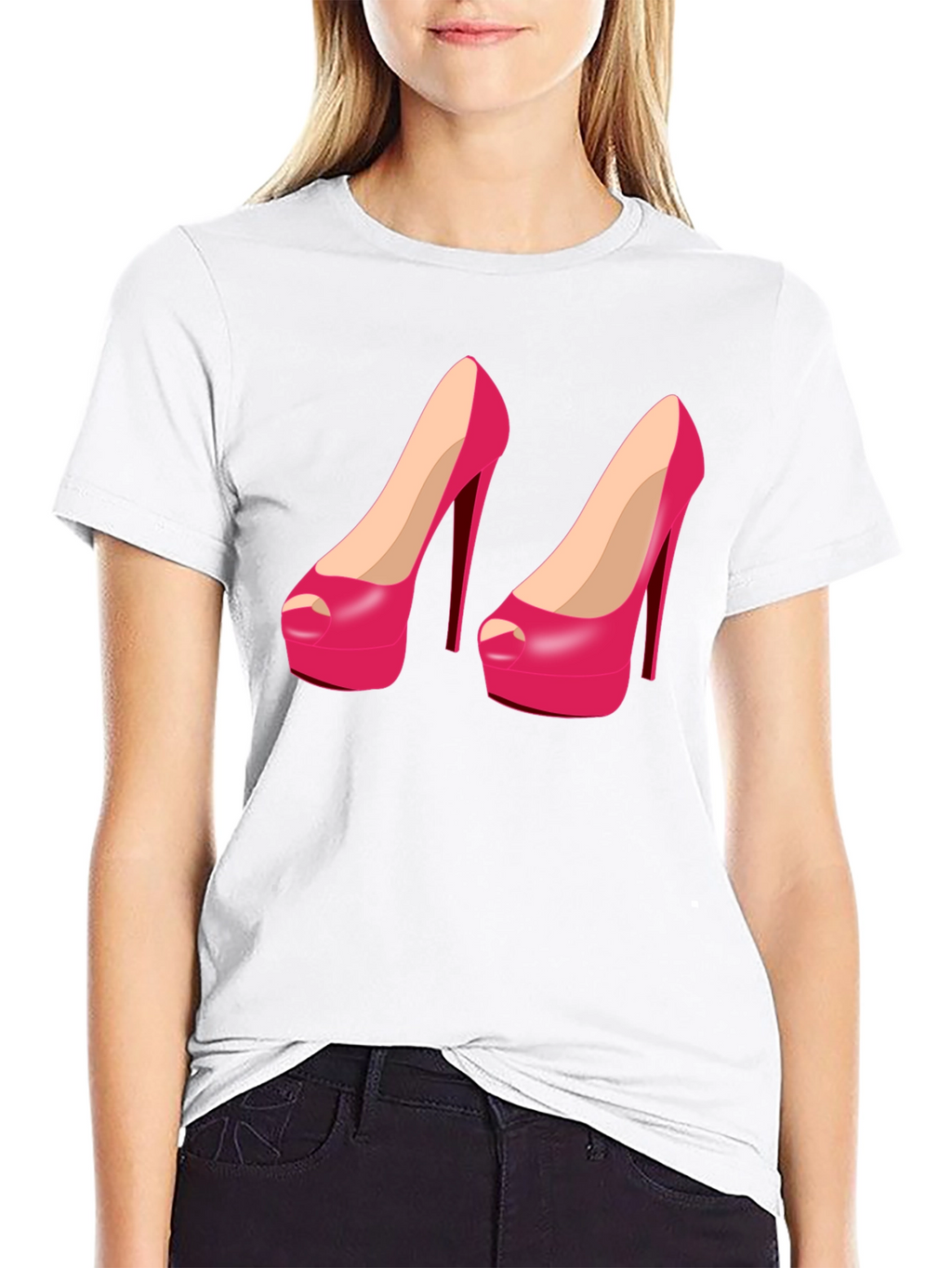 Stiletto Heel Graphic Tee