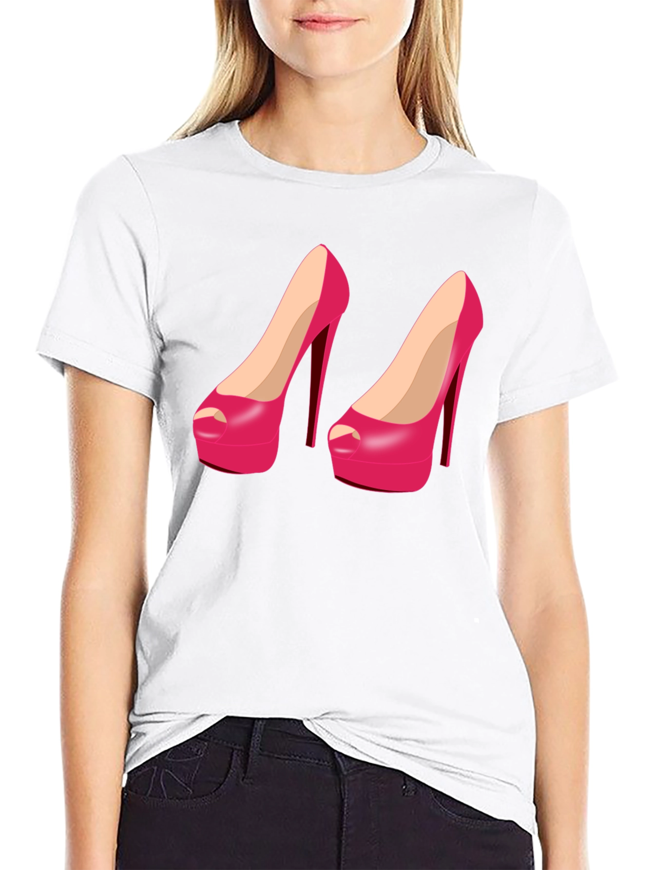 Stiletto Heel Graphic Tee