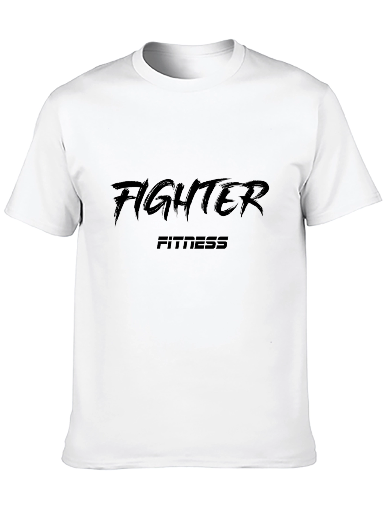 Fighter Fitness Black T-Shirt