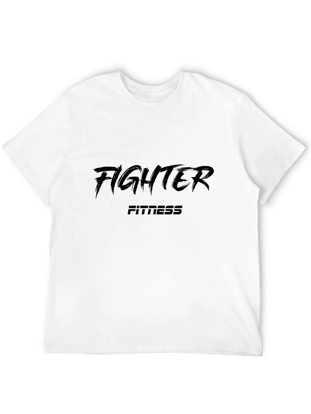 Fighter Fitness Black T-Shirt