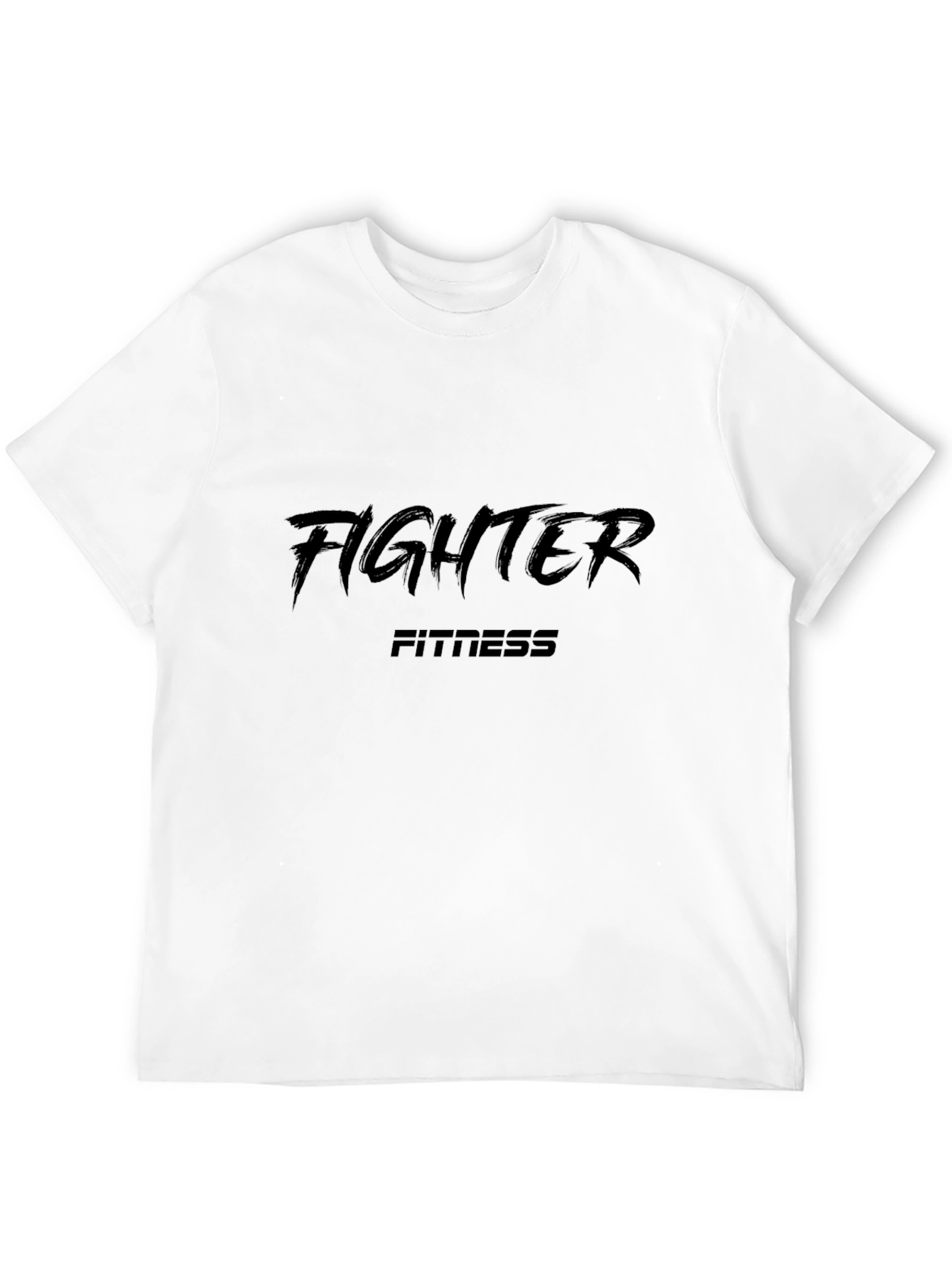 Fighter Fitness Black T-Shirt