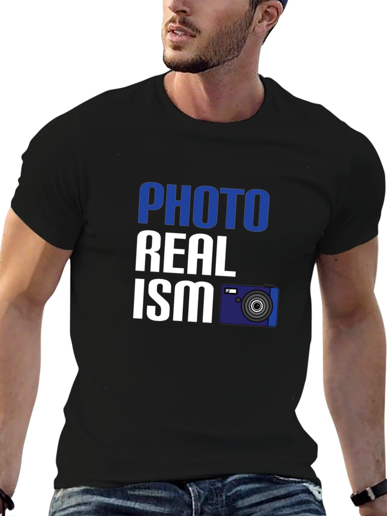 Photo Realism Graphic Tee - Photographers Humor