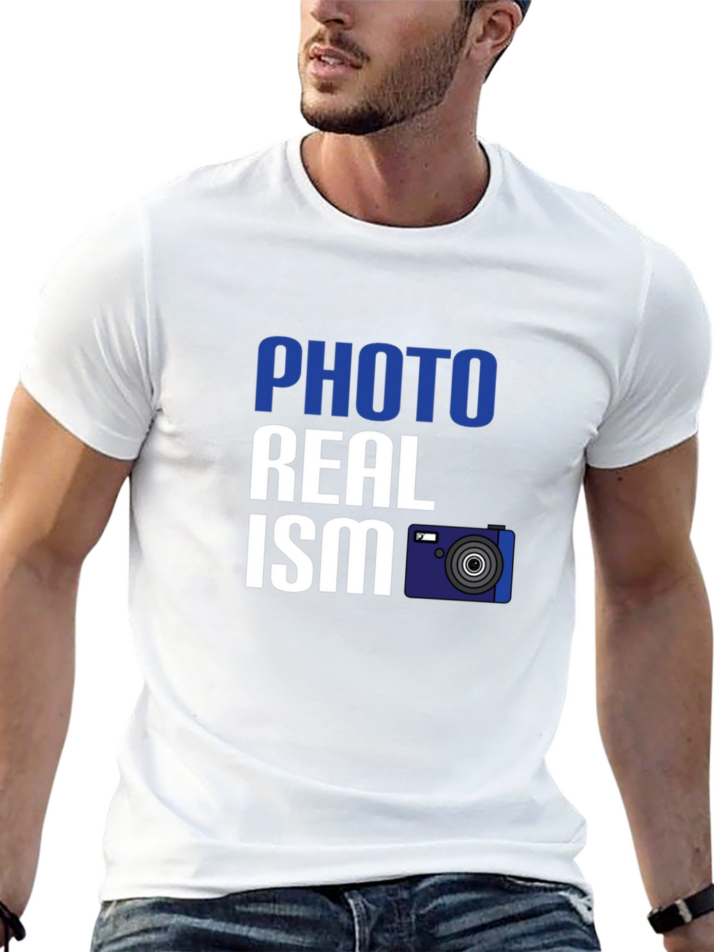 Photo Realism Graphic Tee - Photographers Humor